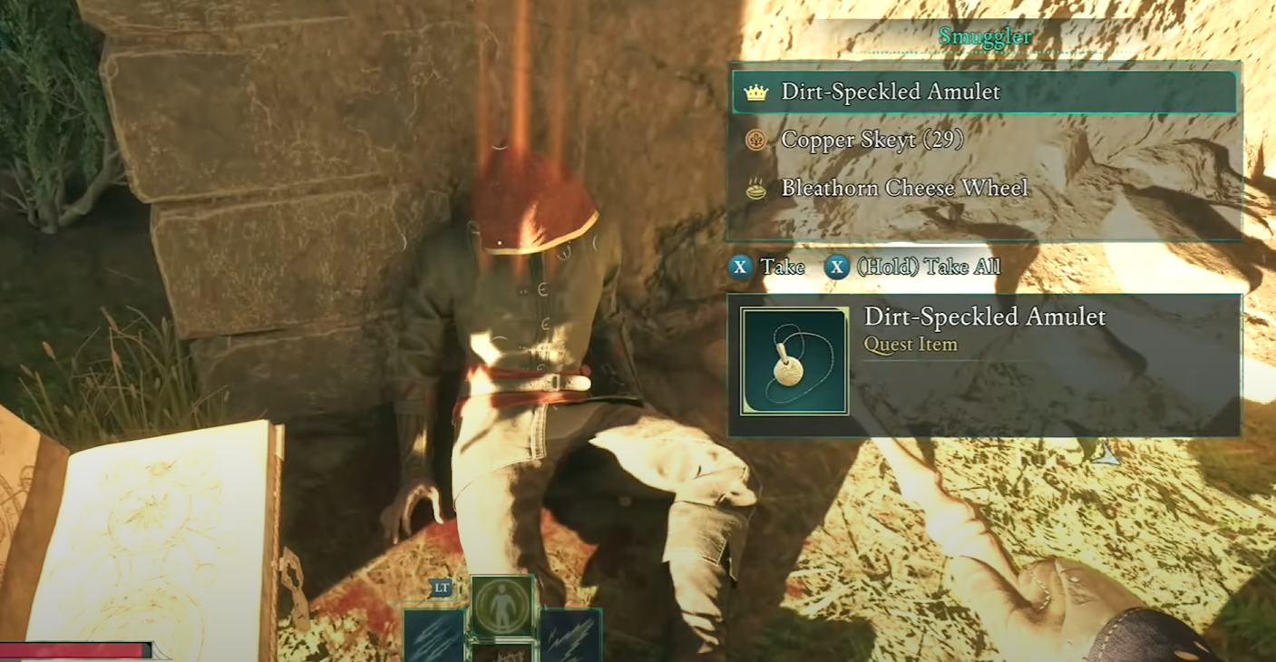 How to Get and Use Dirt-Speckled Amulet in Avowed | Message From Afar Quest Guide