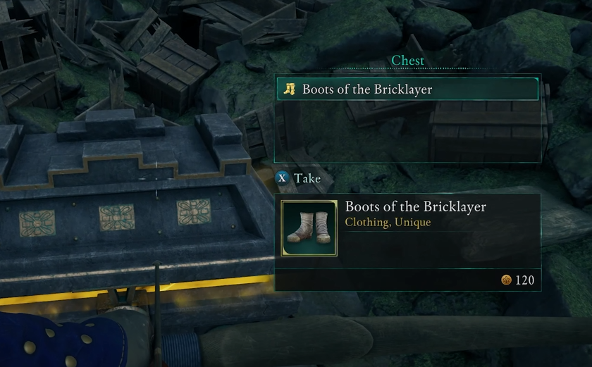 How to Get Boots of the Bricklayer Avowed