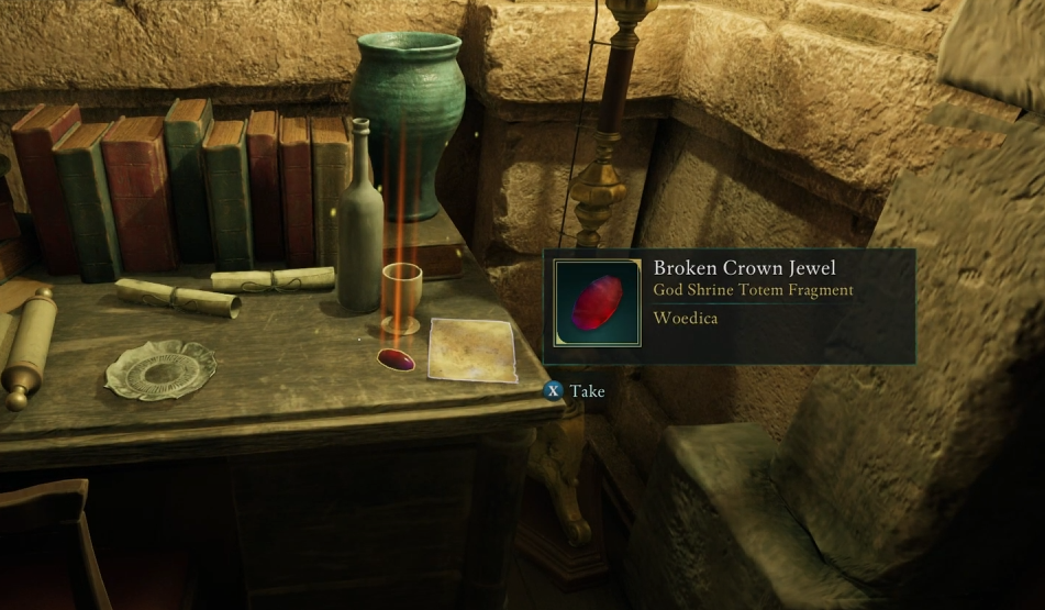 Avowed Broken Crown Jewel Location Guide (God Shrine Totem Fragment)
