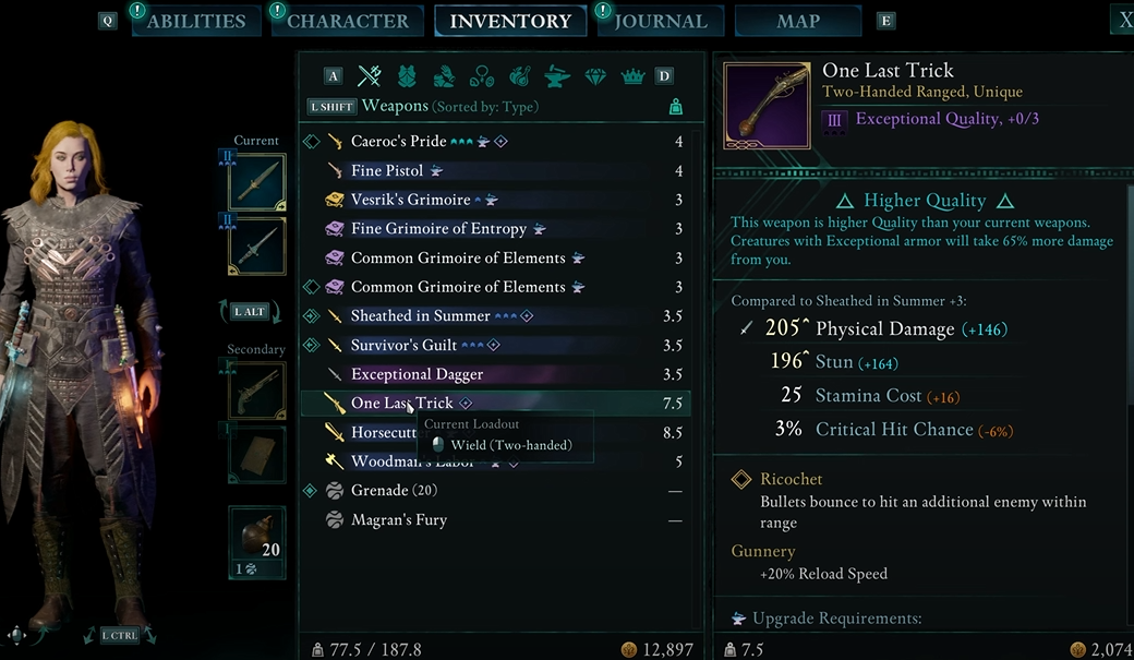Avowed: How to Get One Last Trick