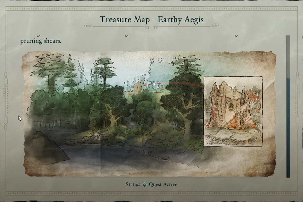 Avowed: Earthly Aegis Treasure Map Guide