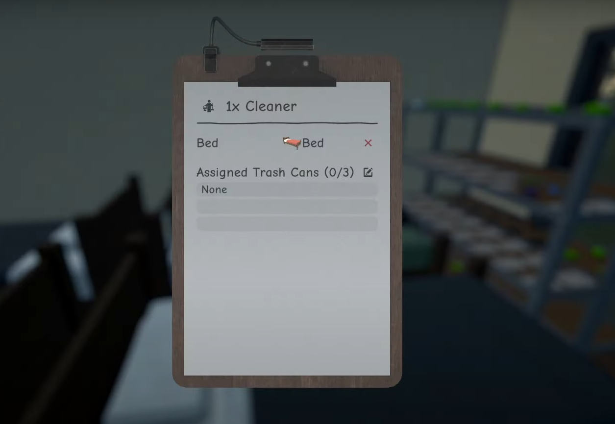 Schedule 1: How to Use the Management Clipboard