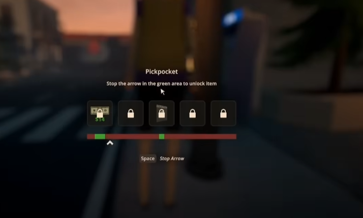 Schedule 1: Pickpocket Guide