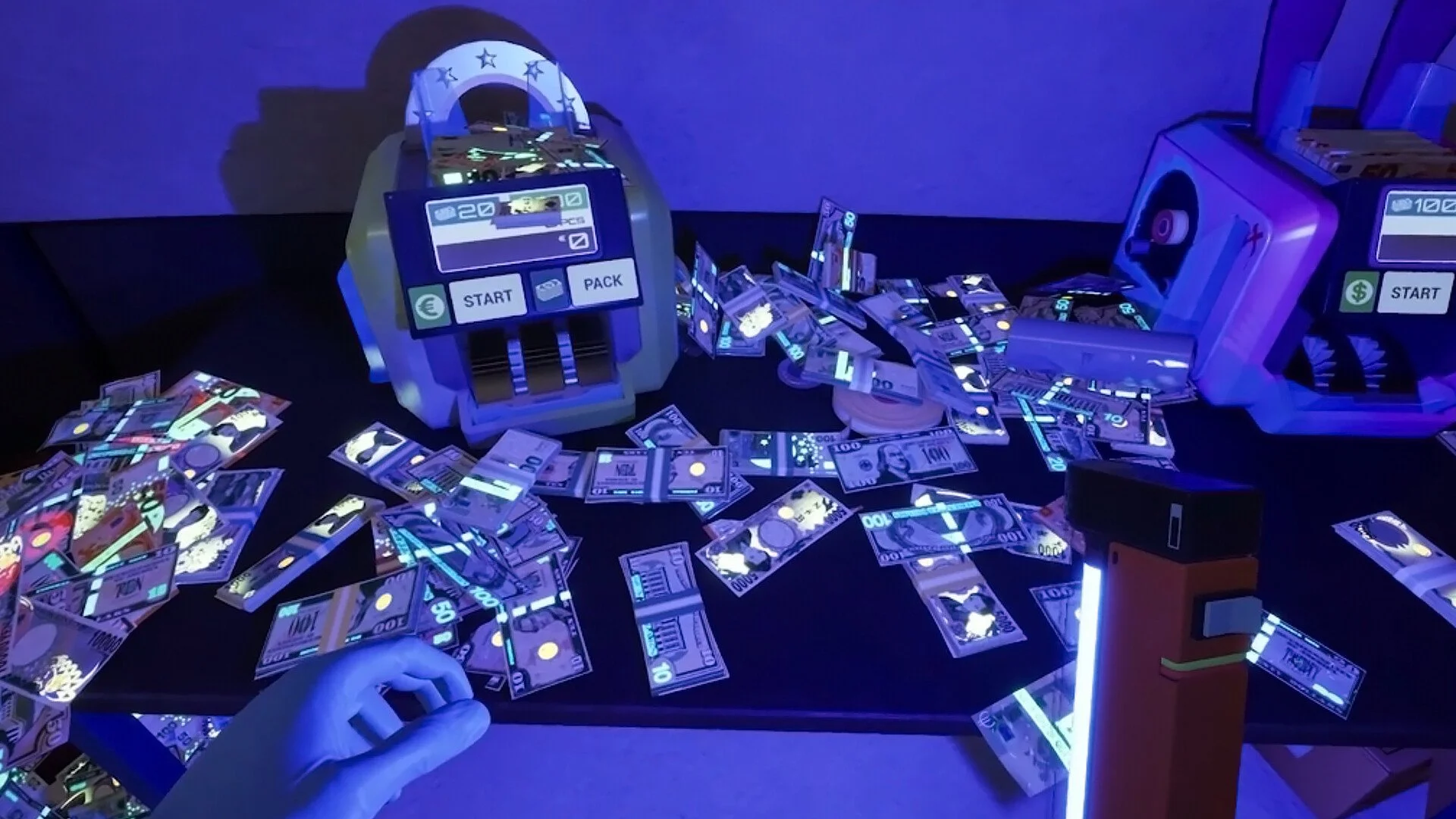 Blacklight Evidence Quest Bug in Cash Cleaner Simulator