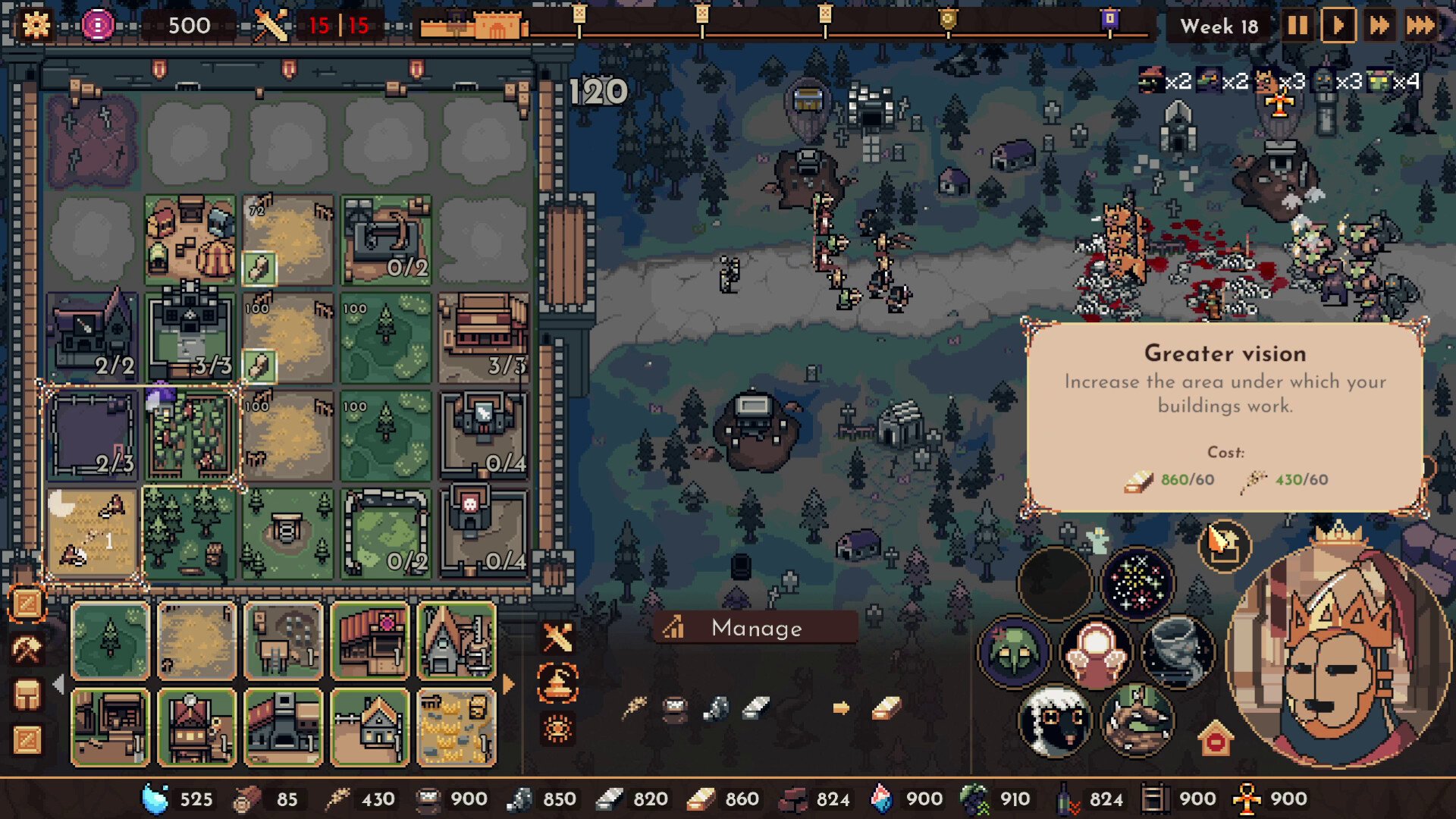 The King Is Watching Research Table Guide