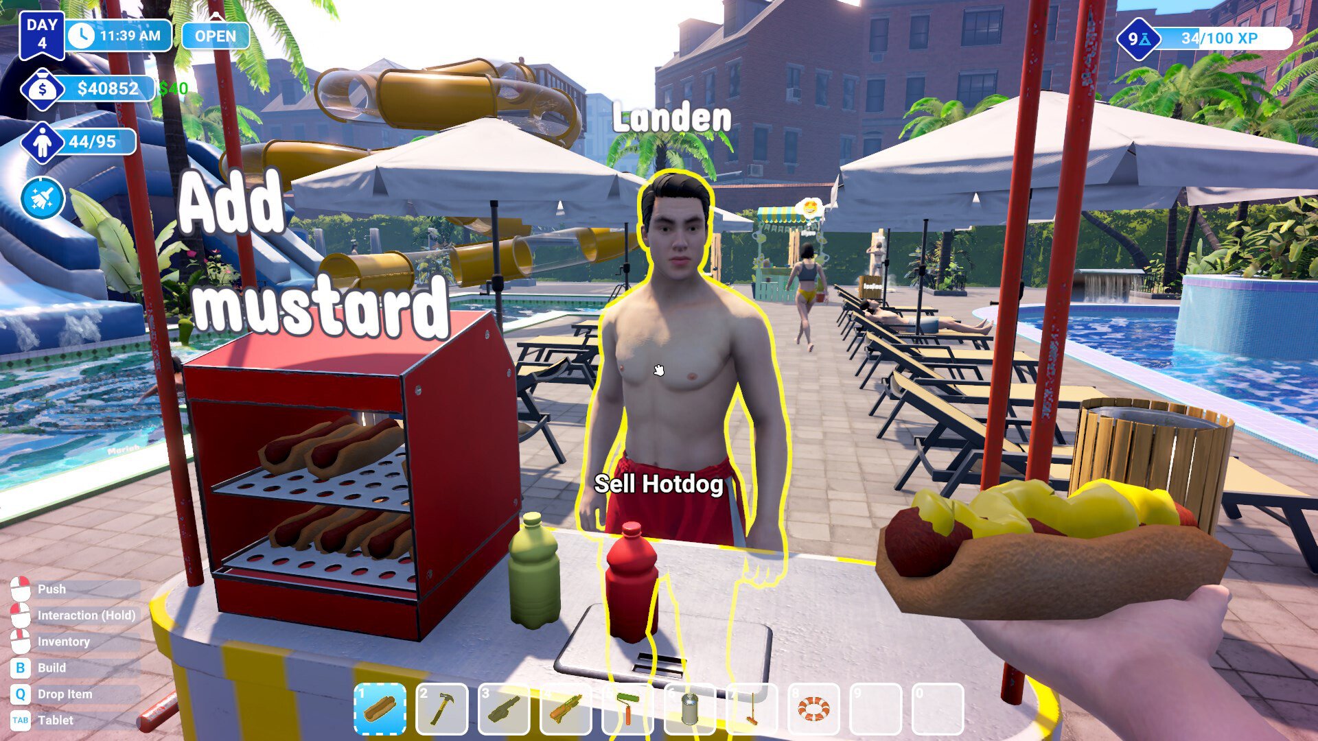 Waterpark Simulator Vendor Not Working Fix