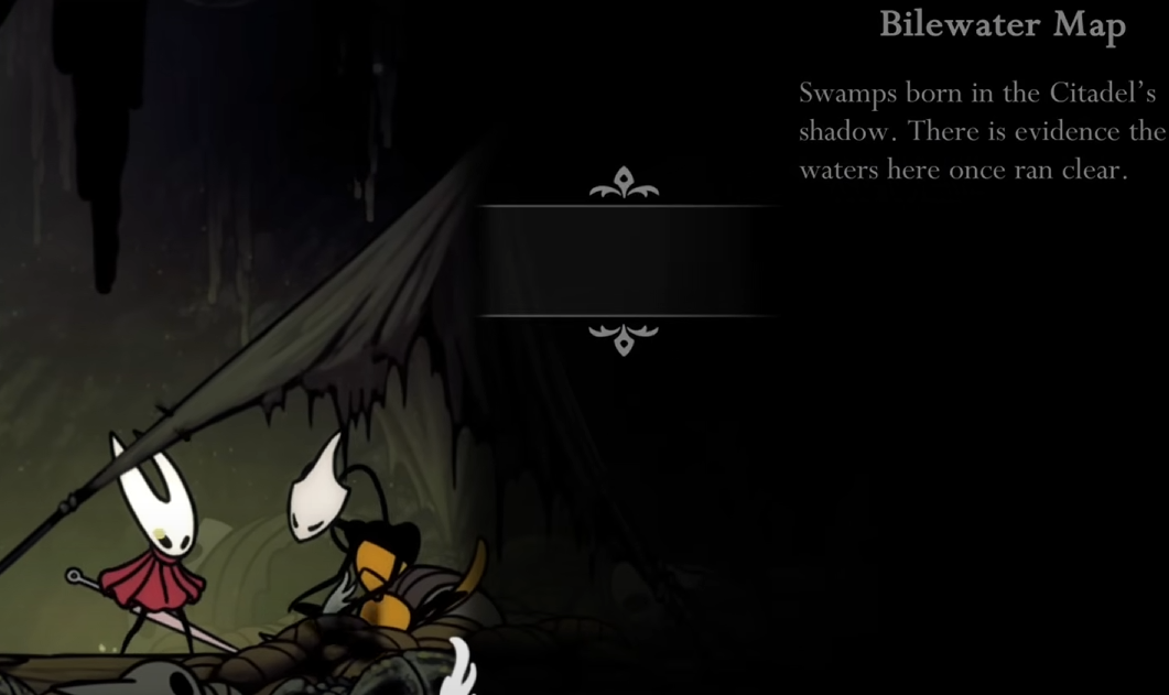 Hollow Knight Silksong Bilewater Map Location (Bilgewater)