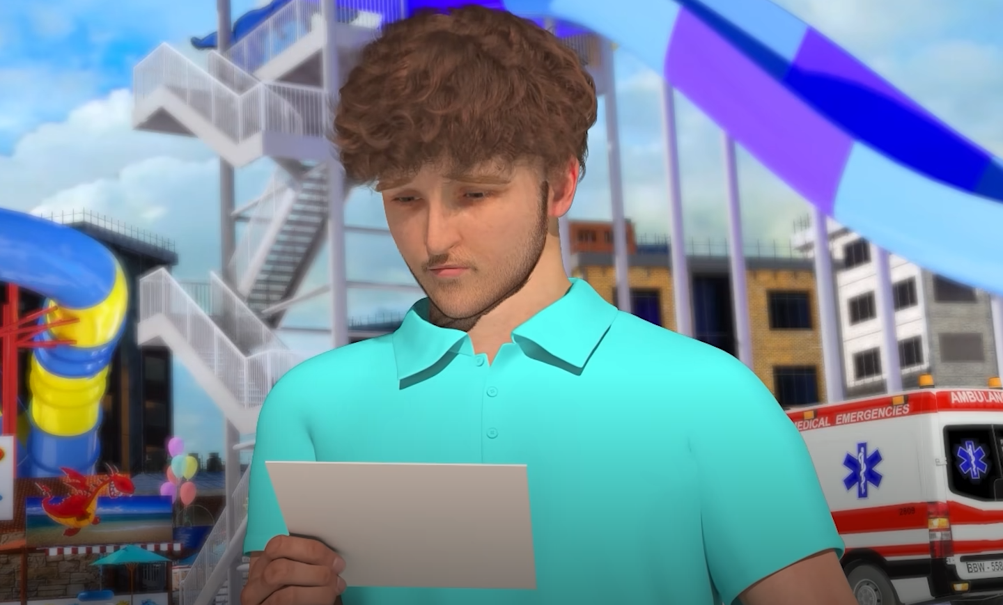 Waterpark Simulator Graffiti Guide | How to Clean It Up