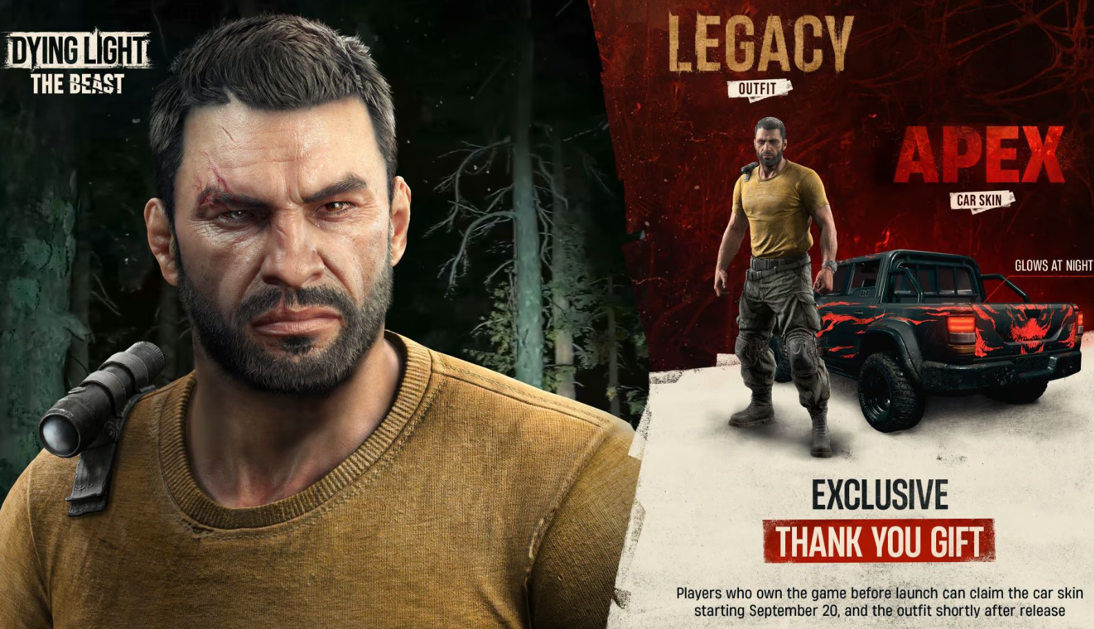 Dying Light The Beast Legacy Outfit Details