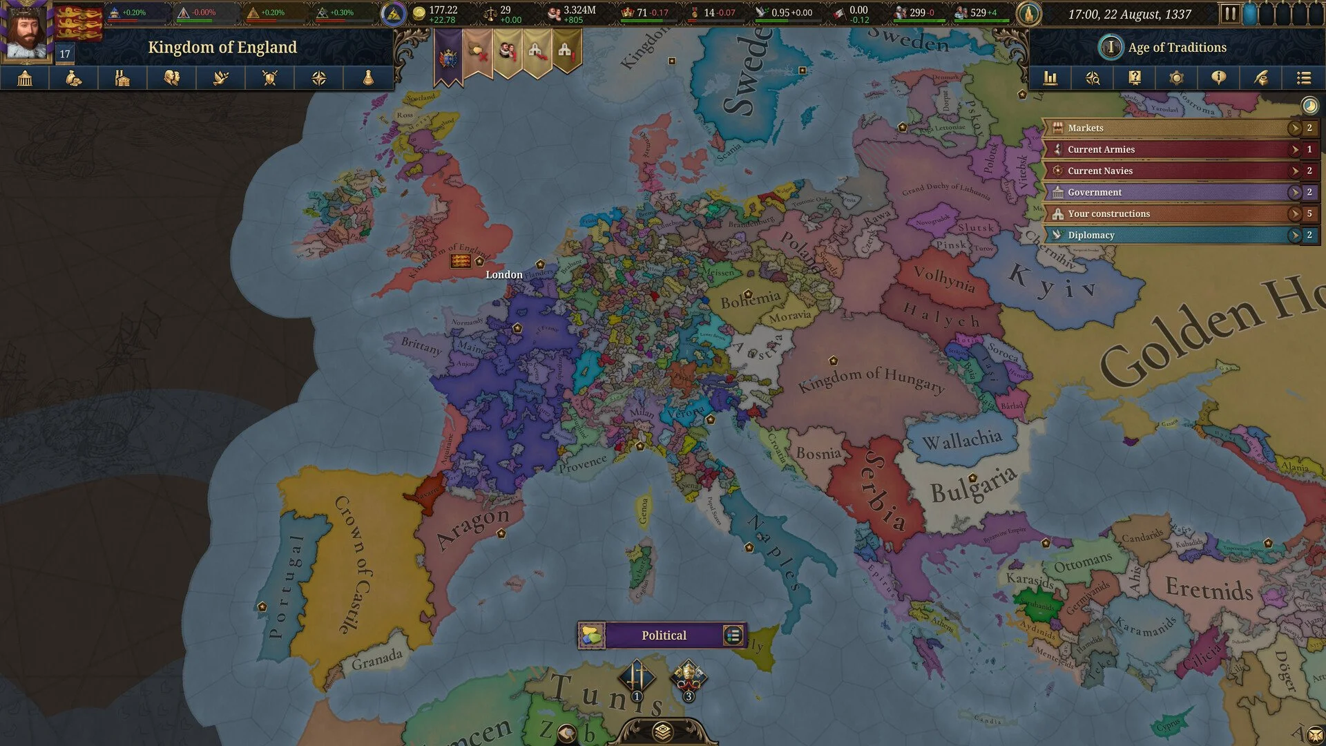 Europa Universalis V vs IV | What’s New &amp; All Changes