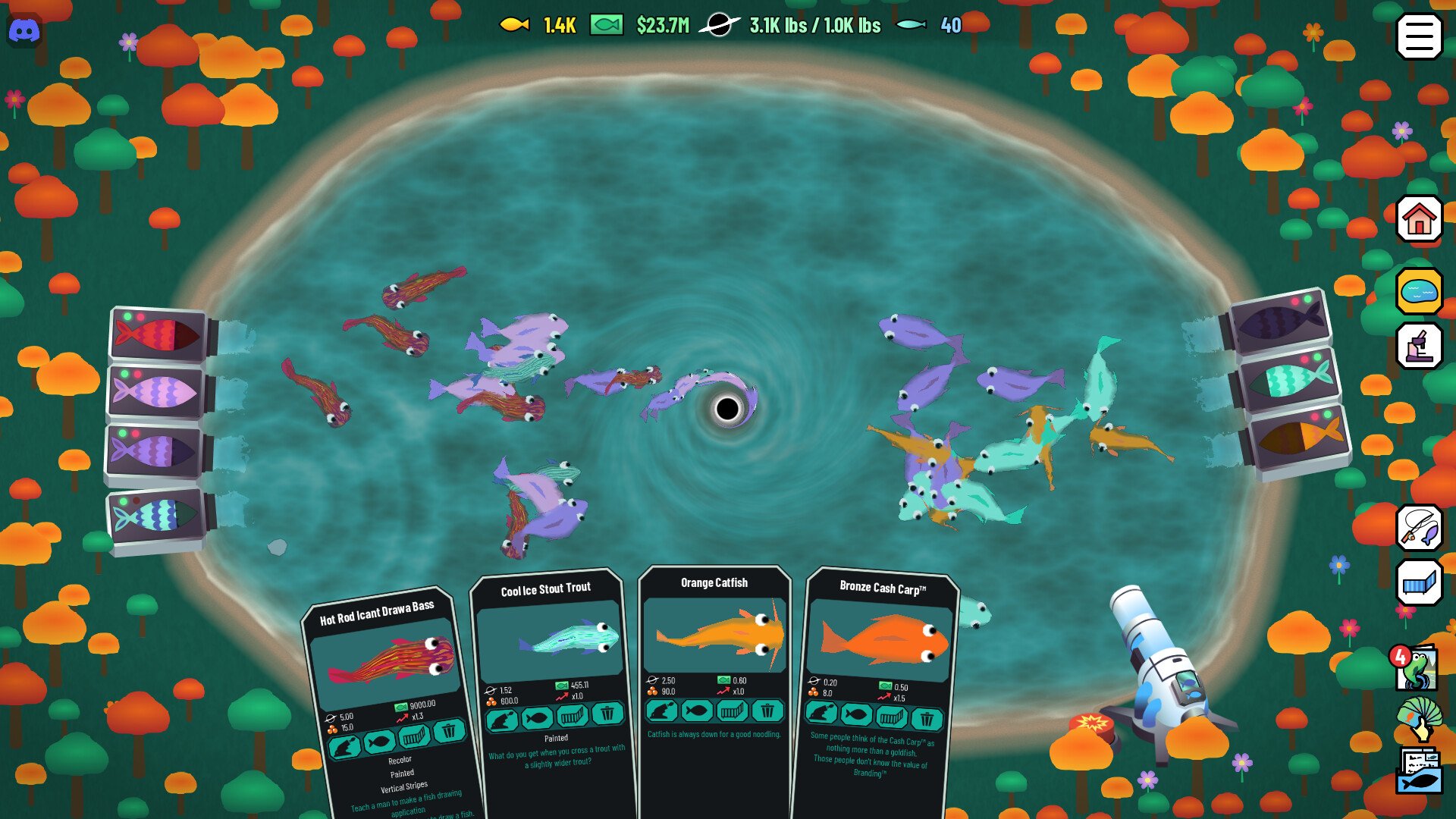 Black Hole Fishing Achievements Guide