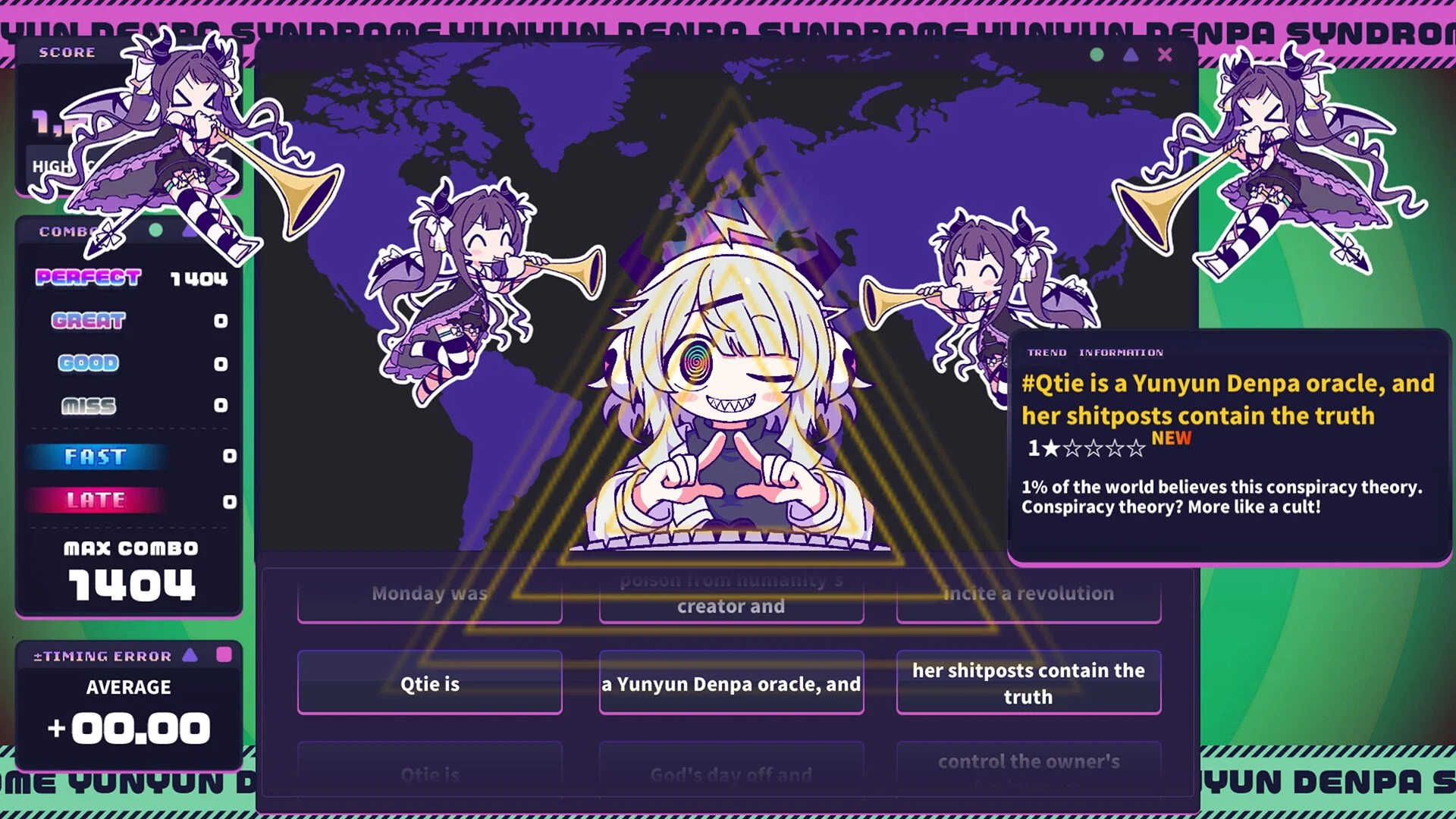 Yunyun Syndrome Rhythm Psychosis All Songs List