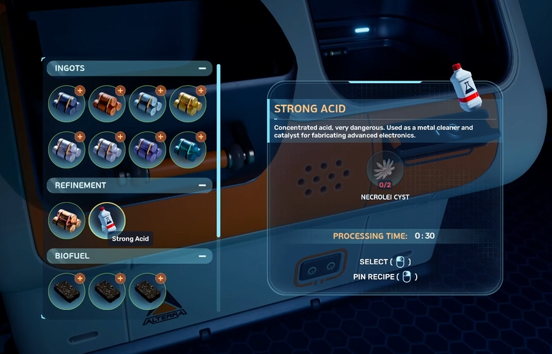 How to Get Strong Acid in Subnautica 2