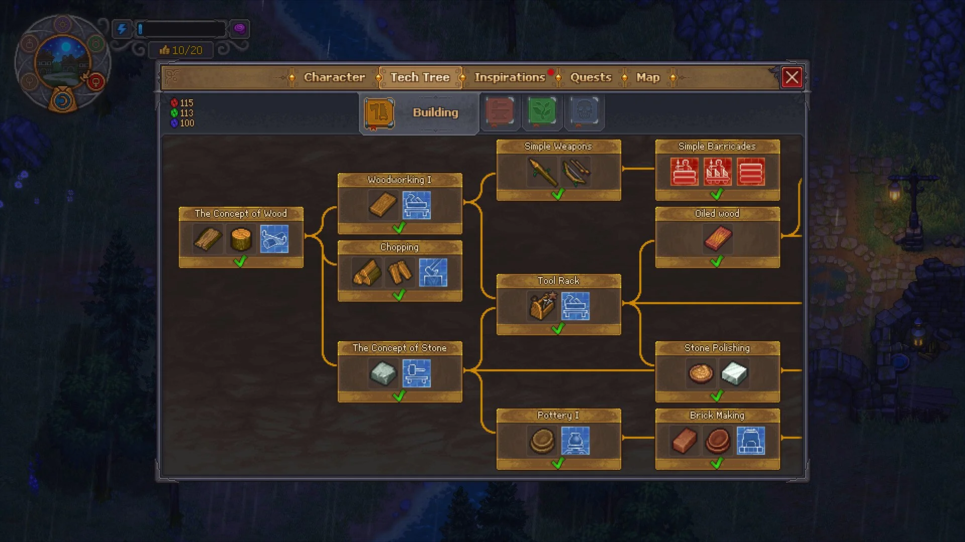 Graveyard Keeper 2 Study Table: Science &amp; Tech Points Guide