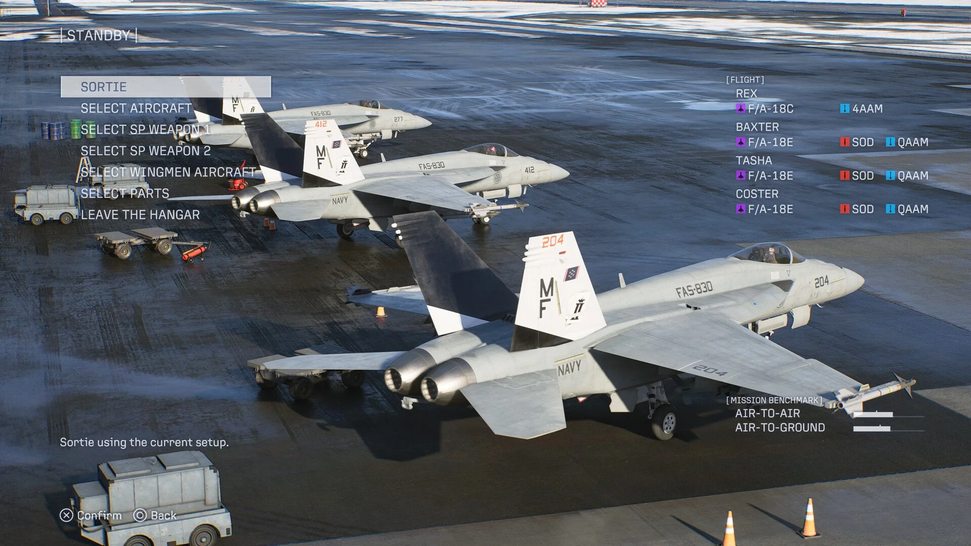 Ace Combat 8 Aircraft List: All Planes