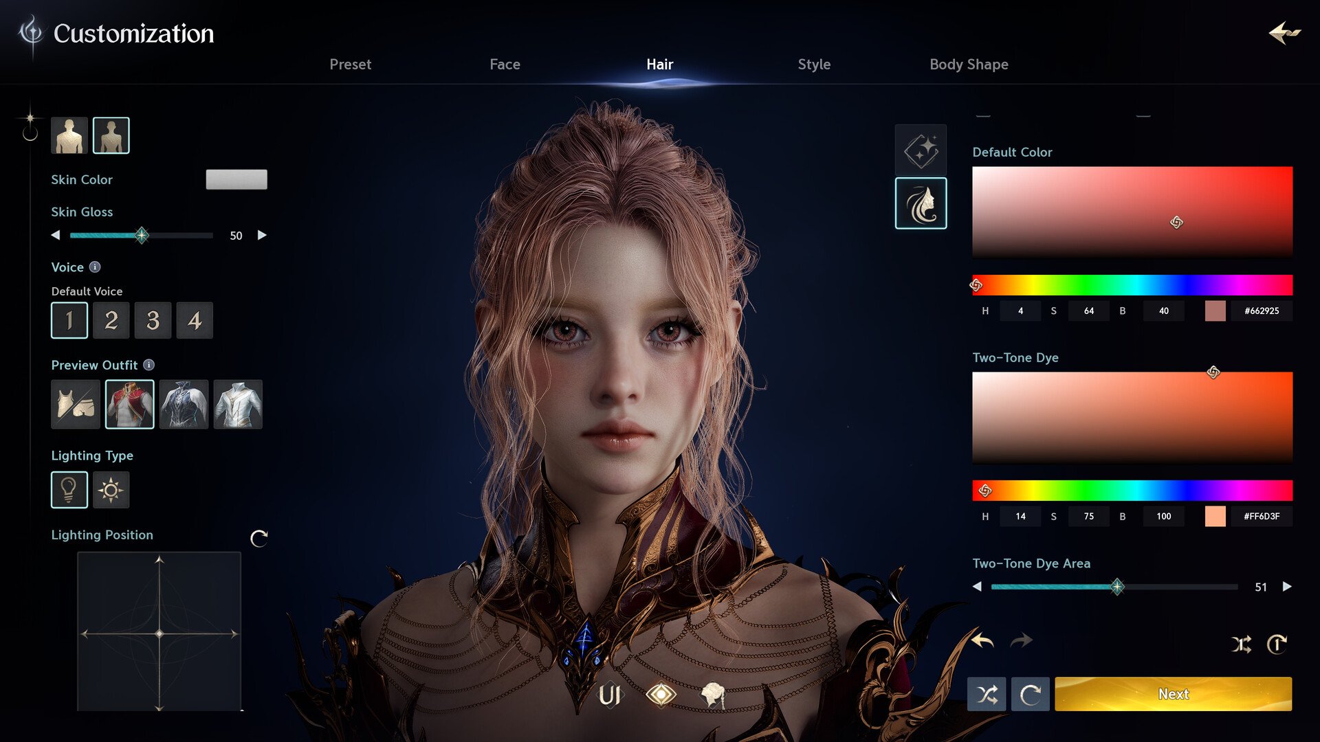 AION 2 Character Creation Presets Guide