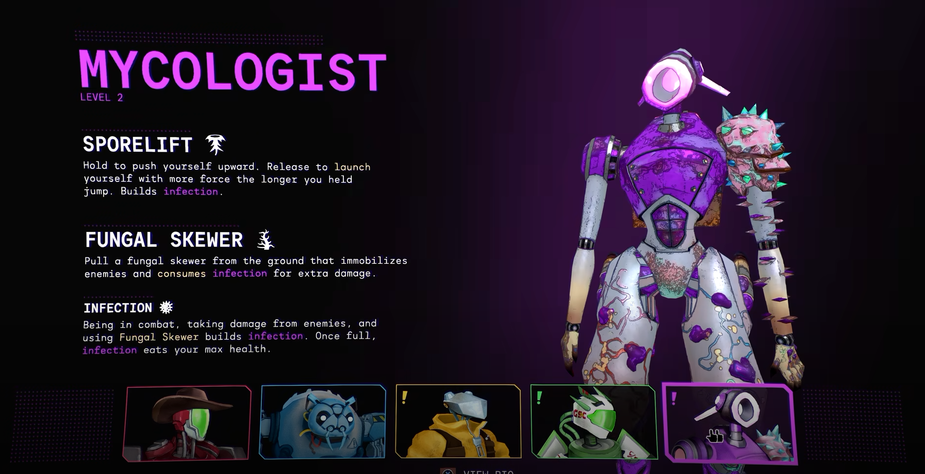 Mycopunk How to Unlock Mycologist
