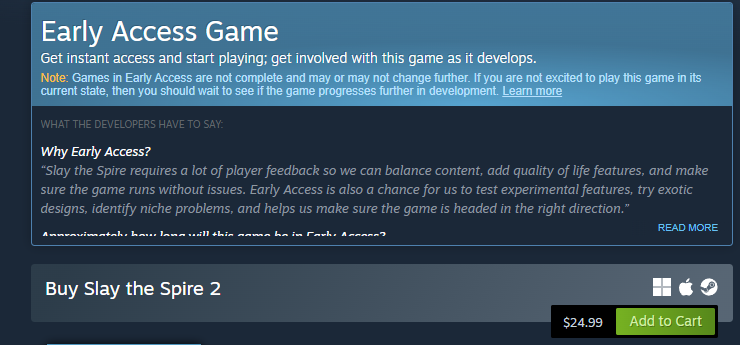 Slay The Spire 2 Can’t Buy On Steam: Purchase Failed Fix