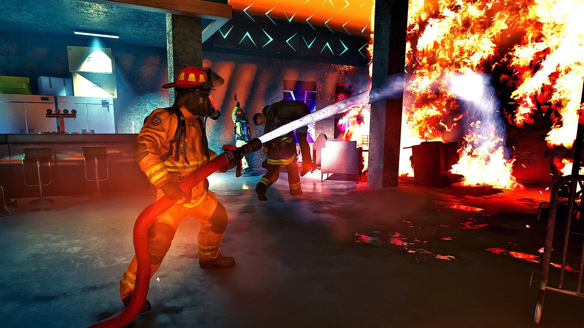 Firefighting Simulator Ignite vs The Squad Differences