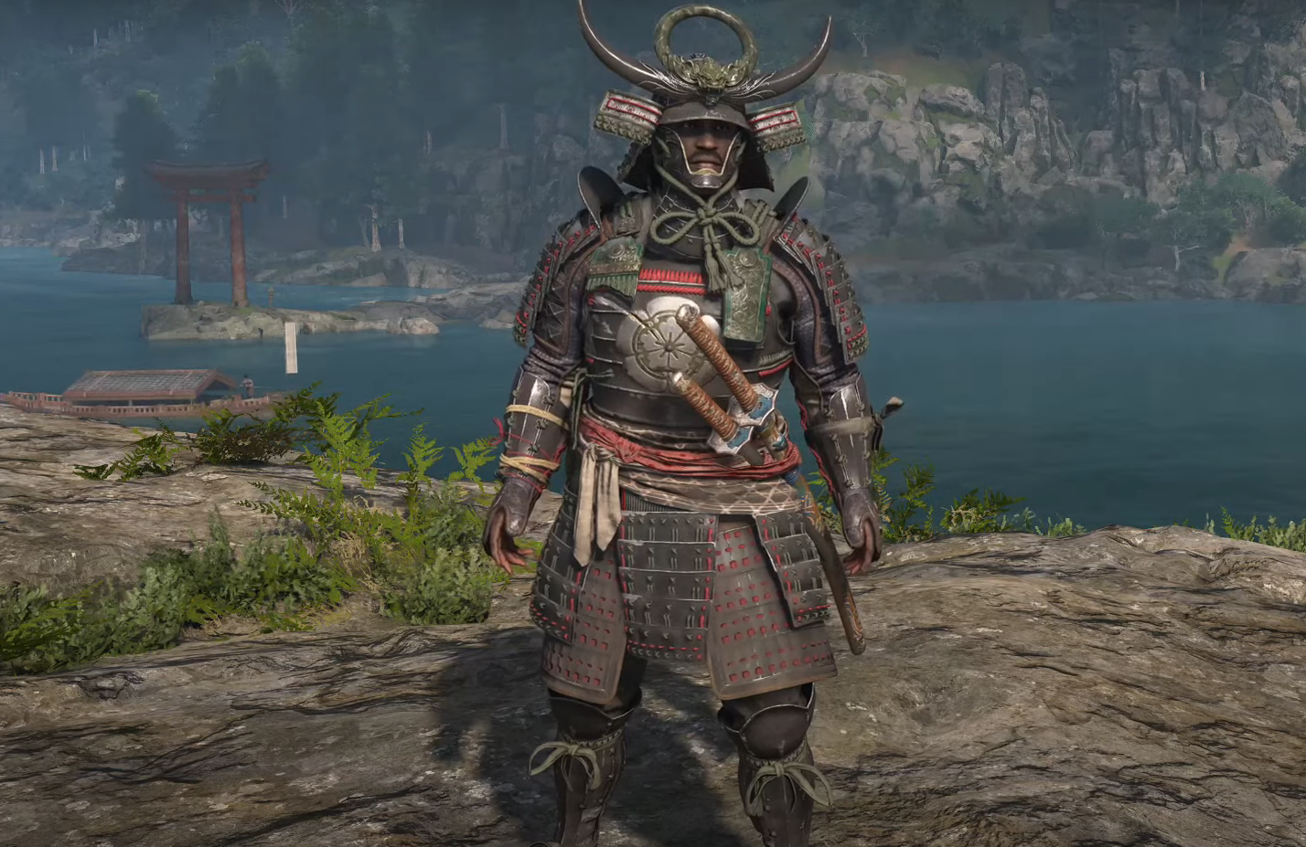 Legendary Samurai legendary armor set in assassin's creed shadows