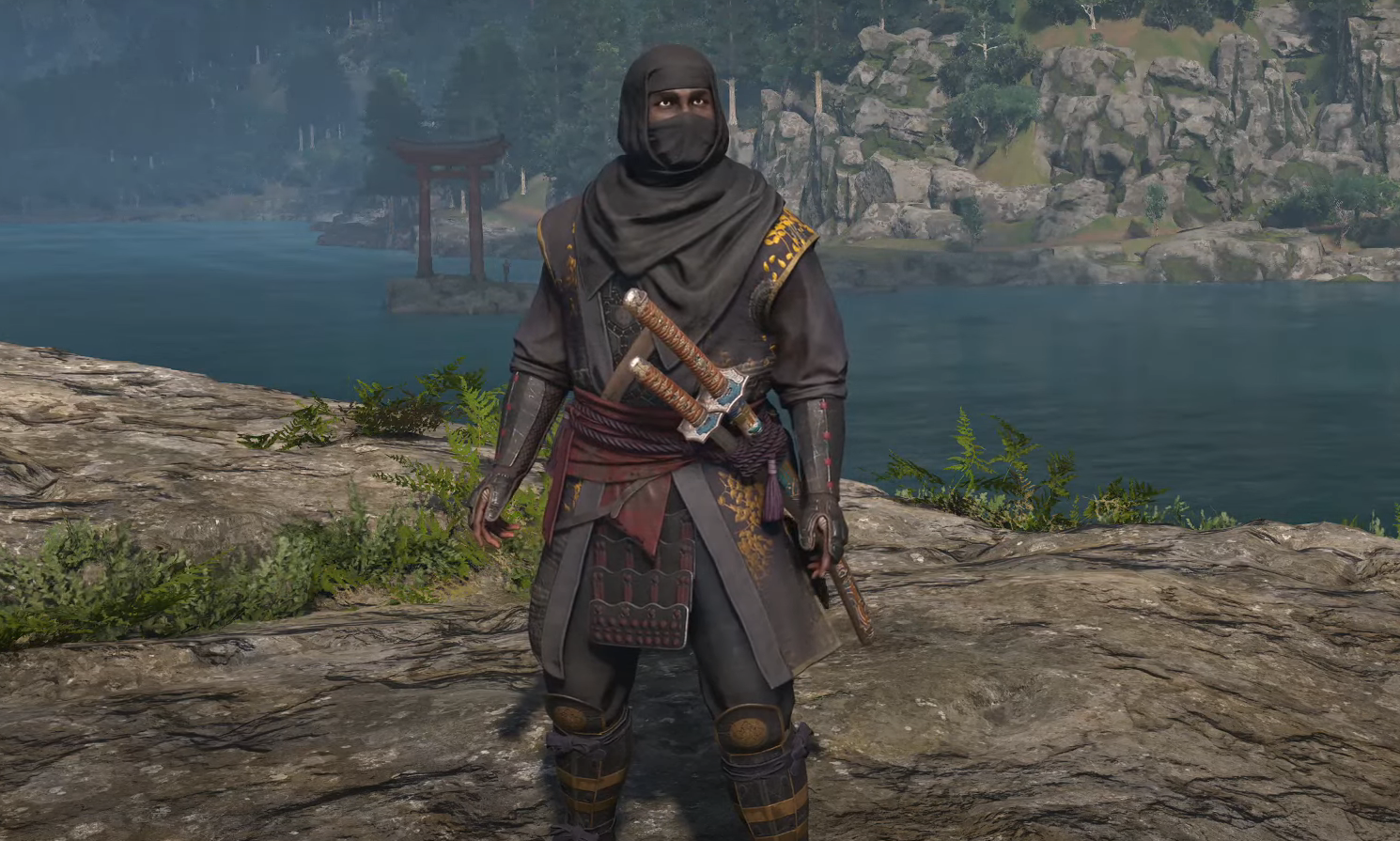 Defense Master legendary armor in assassin's creed shadows