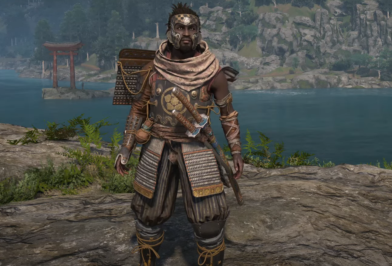 Ship Captain legendary armor set in assassin's creed shadows