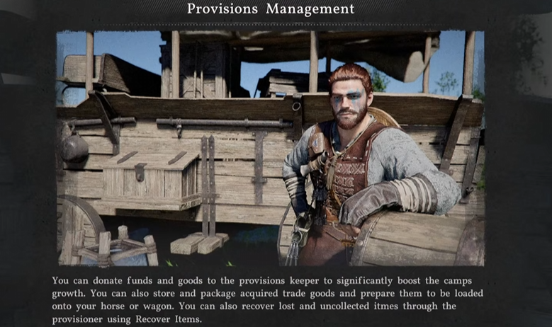 Crimson Desert Camp Provisions Guide