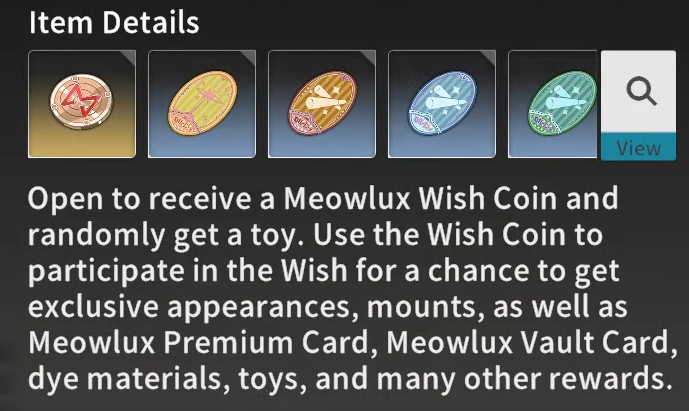 Blue Protocol Star Resonance Meowlux Wish Coin Guide