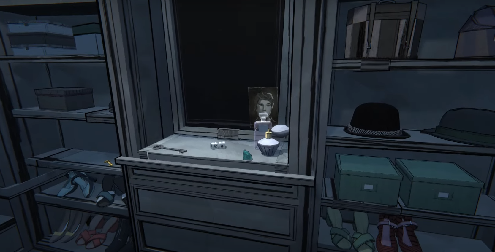 Blue Prince Walk-In Closet