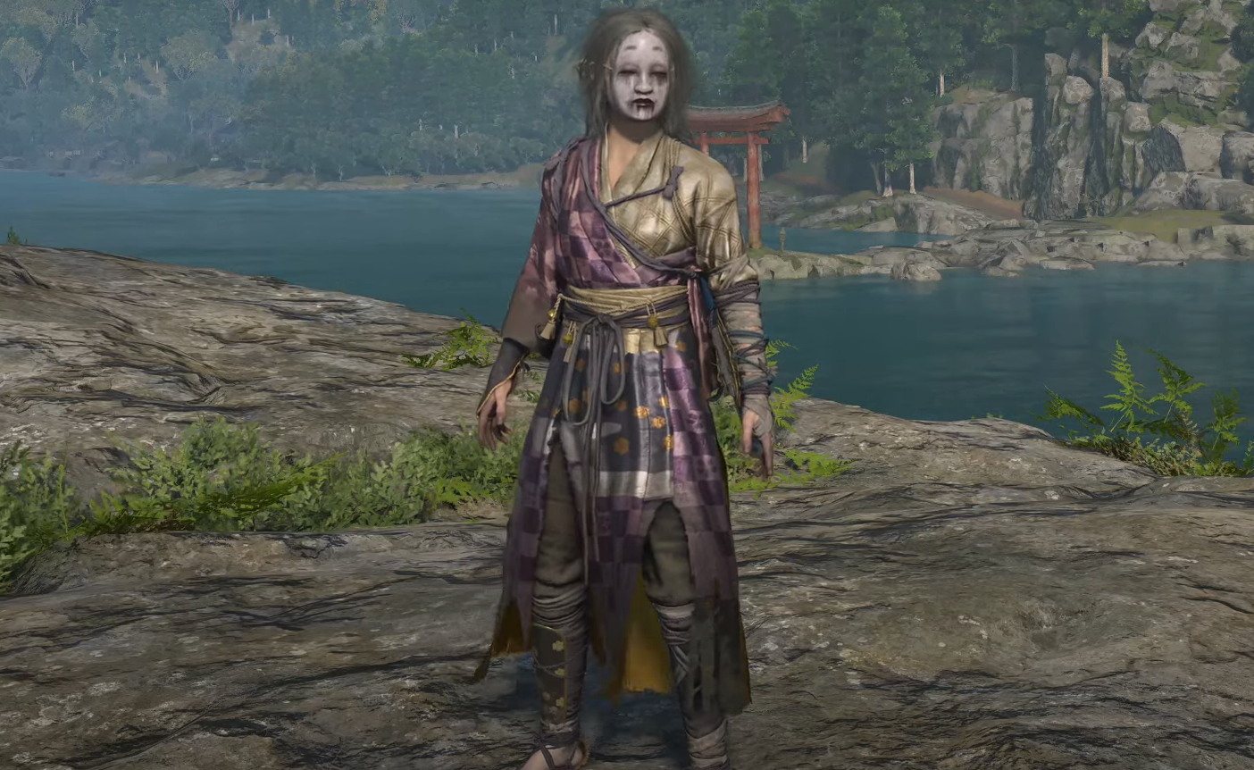 Last Dance of the Onryo legendary armor set in Assassin's Creed Shadows