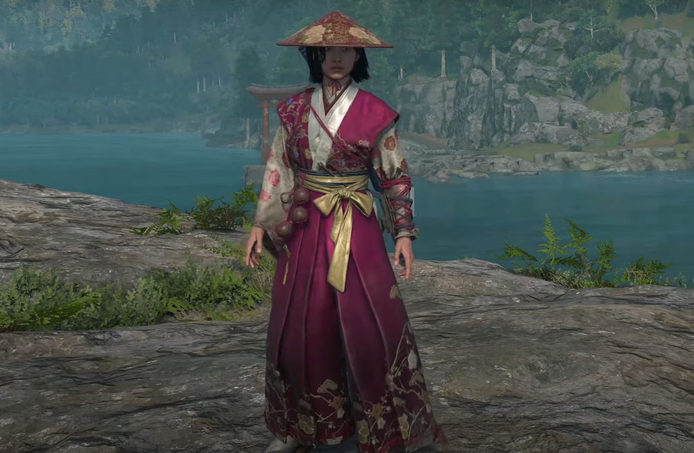 Hidden Servant legendary armor set in assassin's creed shadows