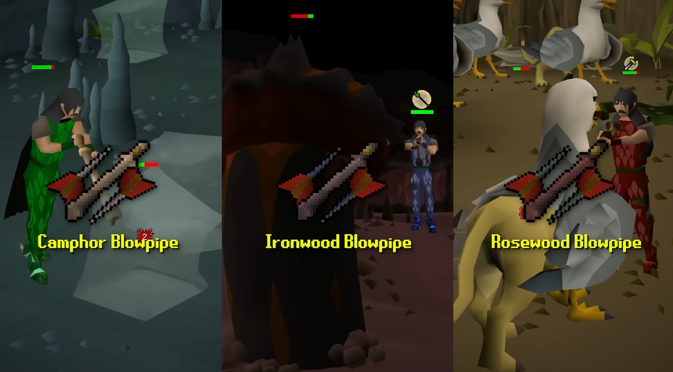 OSRS Sailing Blowpipes Guide | Camphor, Ironwood & Rosewood