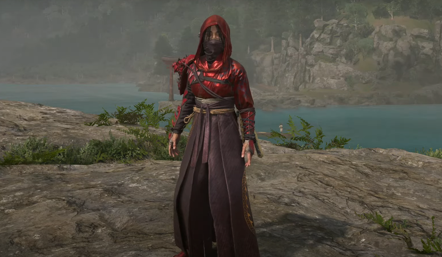 Dragon legendary armor set in assassin's creed shadows
