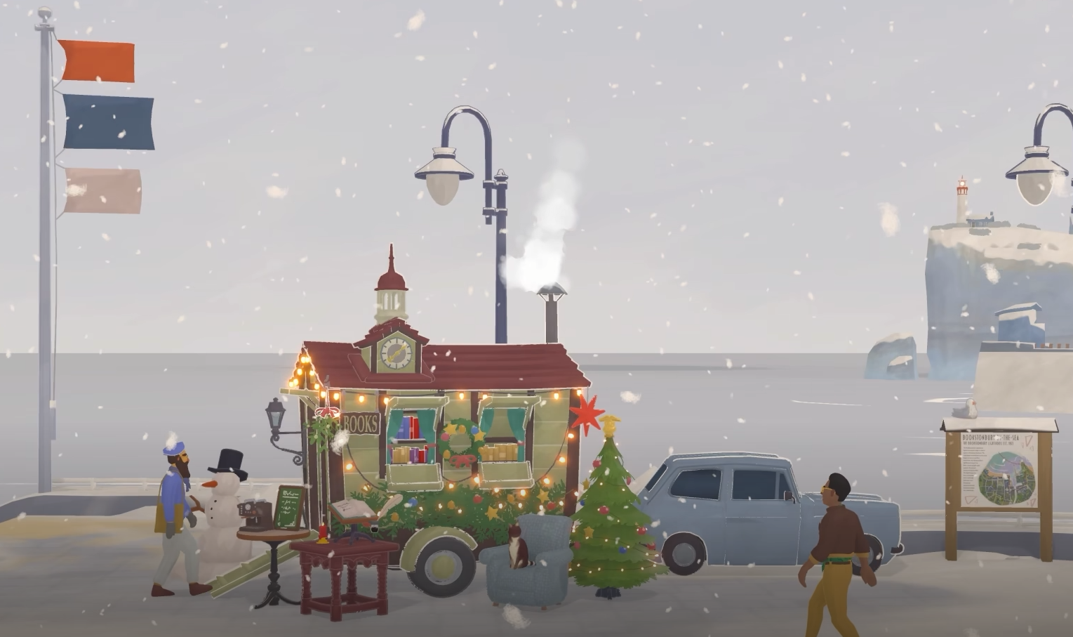 Tiny Bookshop Winter Market Location Guide