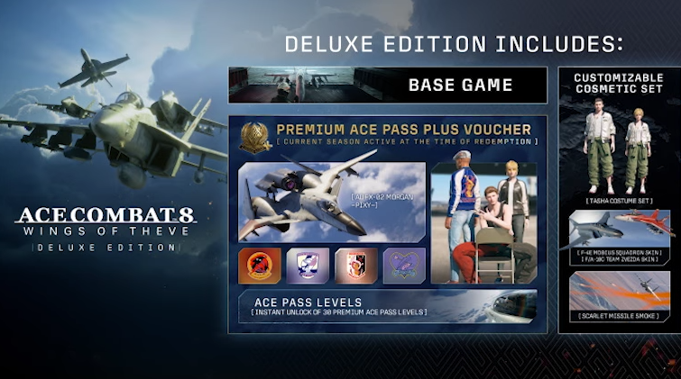 Ace Combat 8 How to Redeem Ace Pass