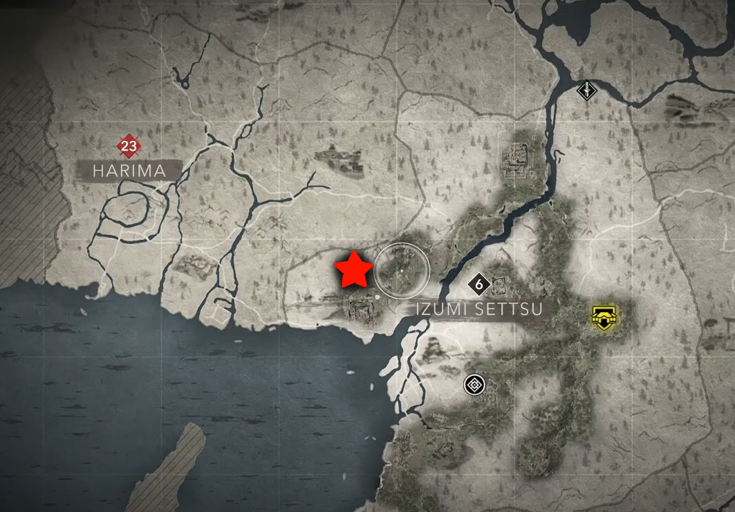 Mitsumune’s Location in Assassin's Creed Shadows