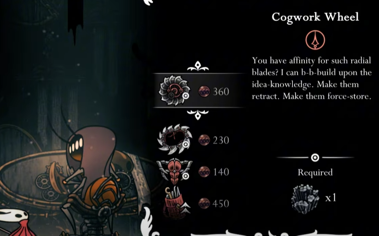 Hollow Knight Silksong Cogwork Wheel Guide & Location