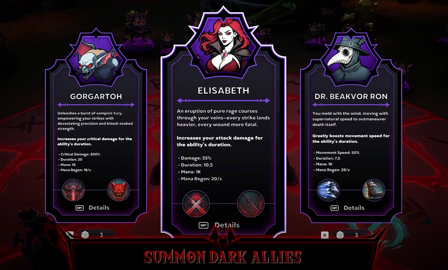 Night Swarm Companions List | All Companions