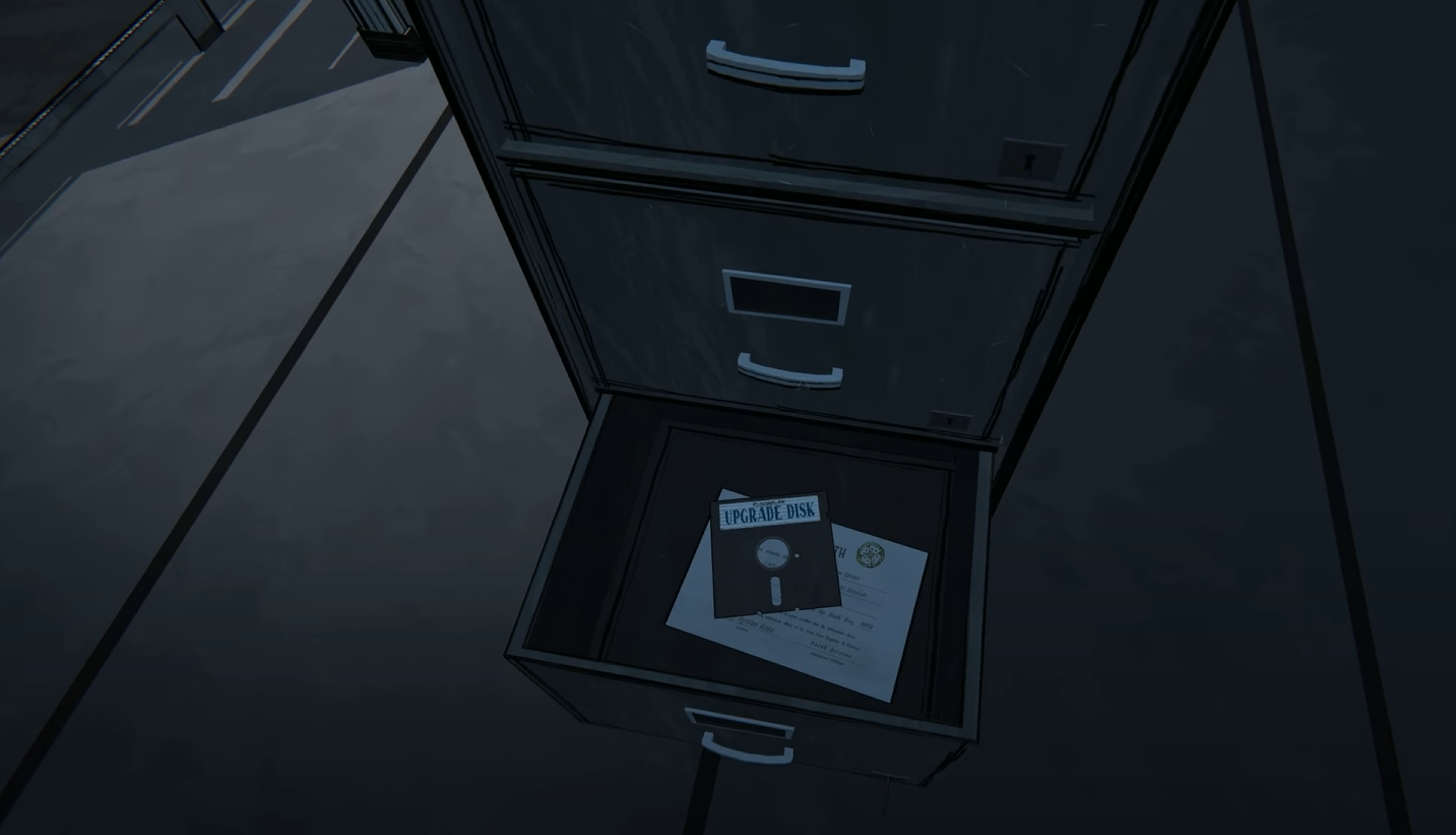 File cabinet key drawers/file location in the Archives