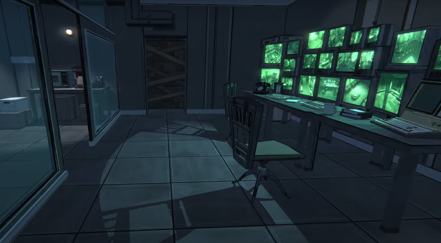 Blue Prince Security Room