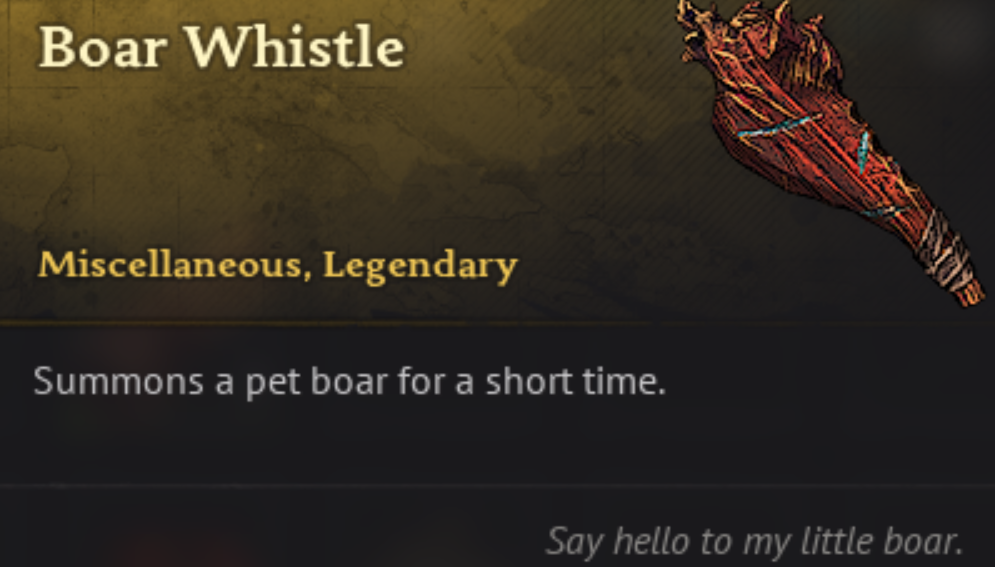 Windrose Boar Whistle Guide: How To Get And Use It