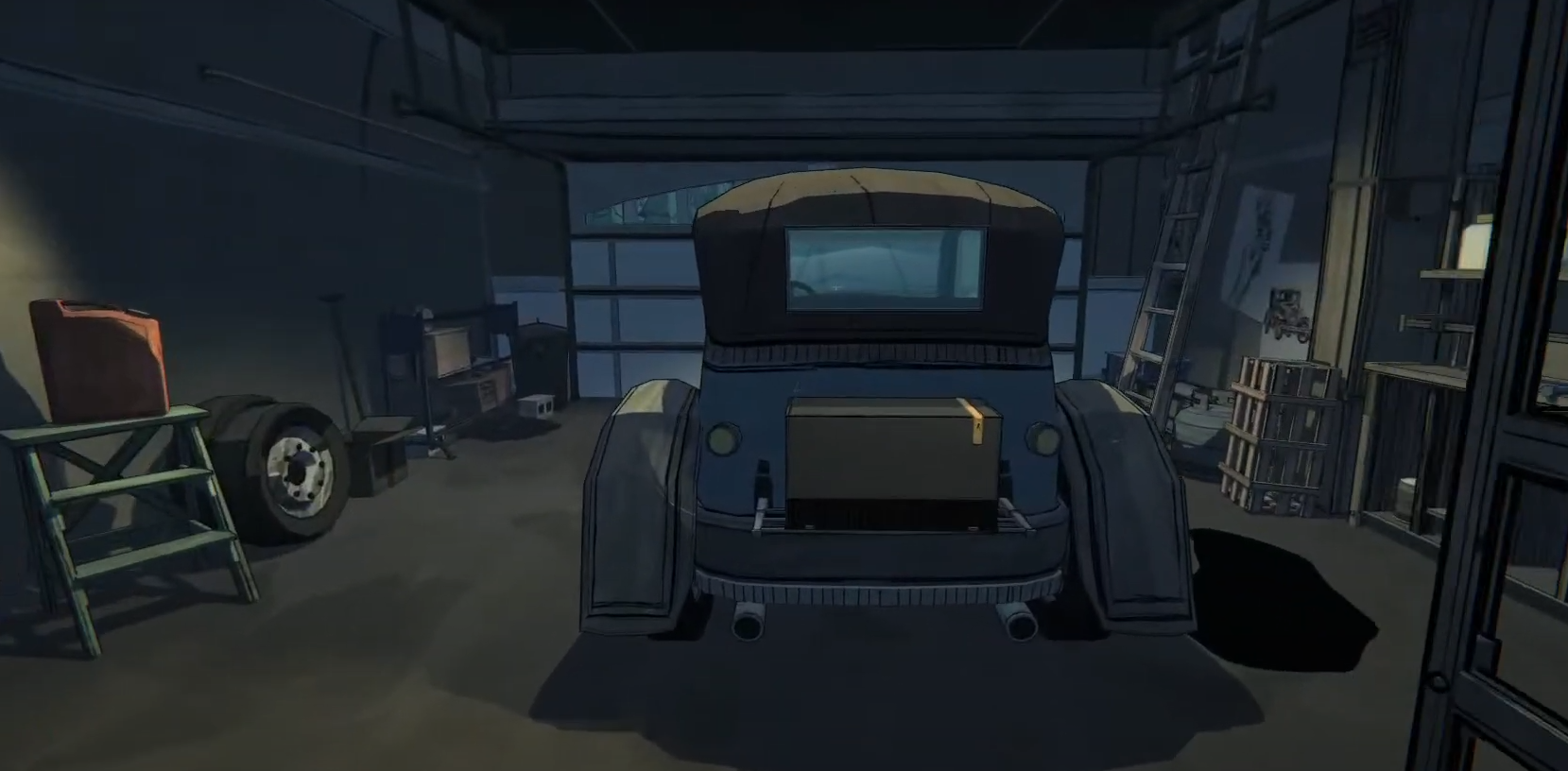 Blue Prince Garage Room