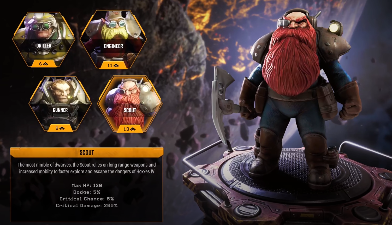 Deep Rock Galactic Survivor Best Class Tier List