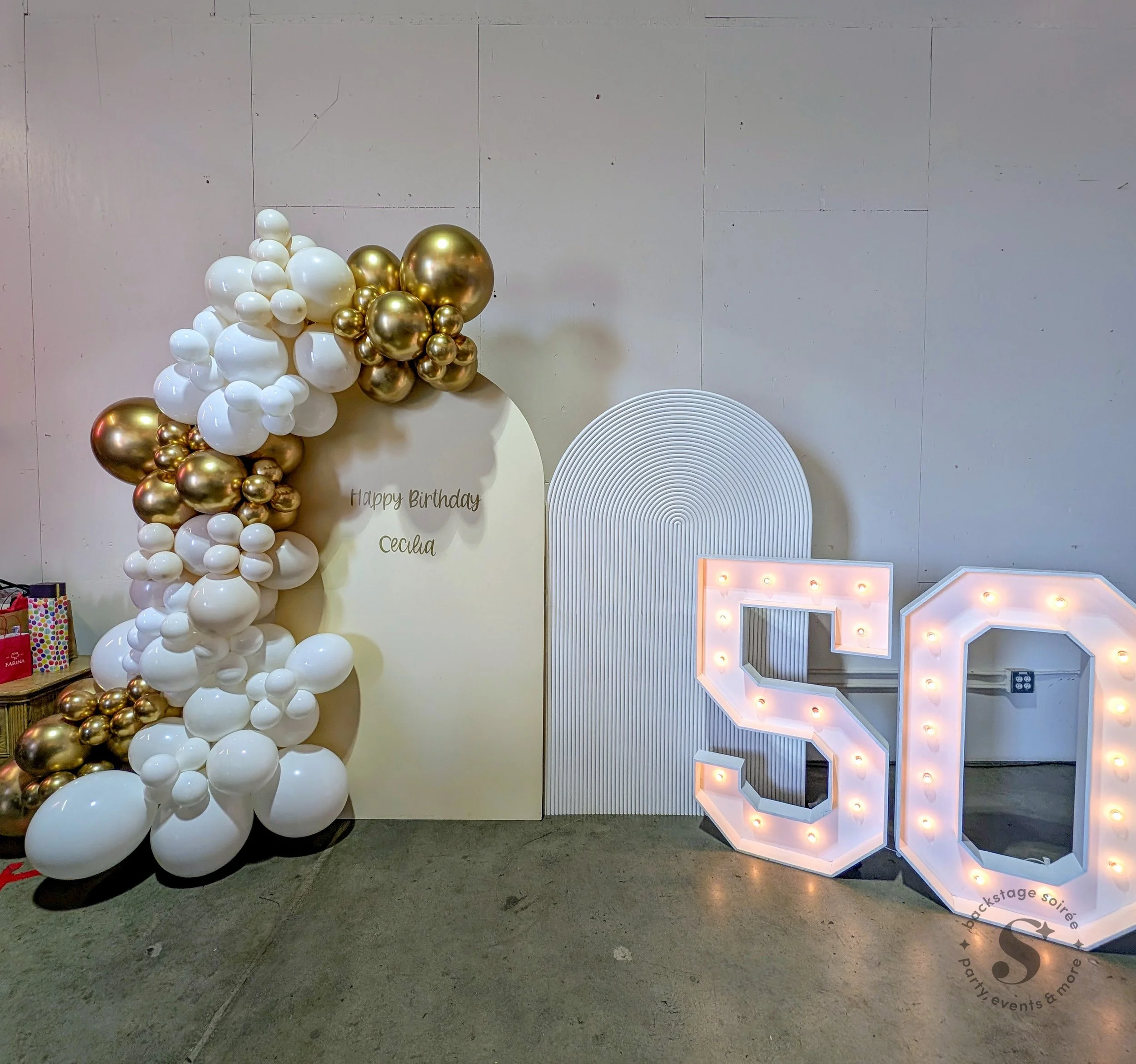 Neutral Gold 50th Celebration
