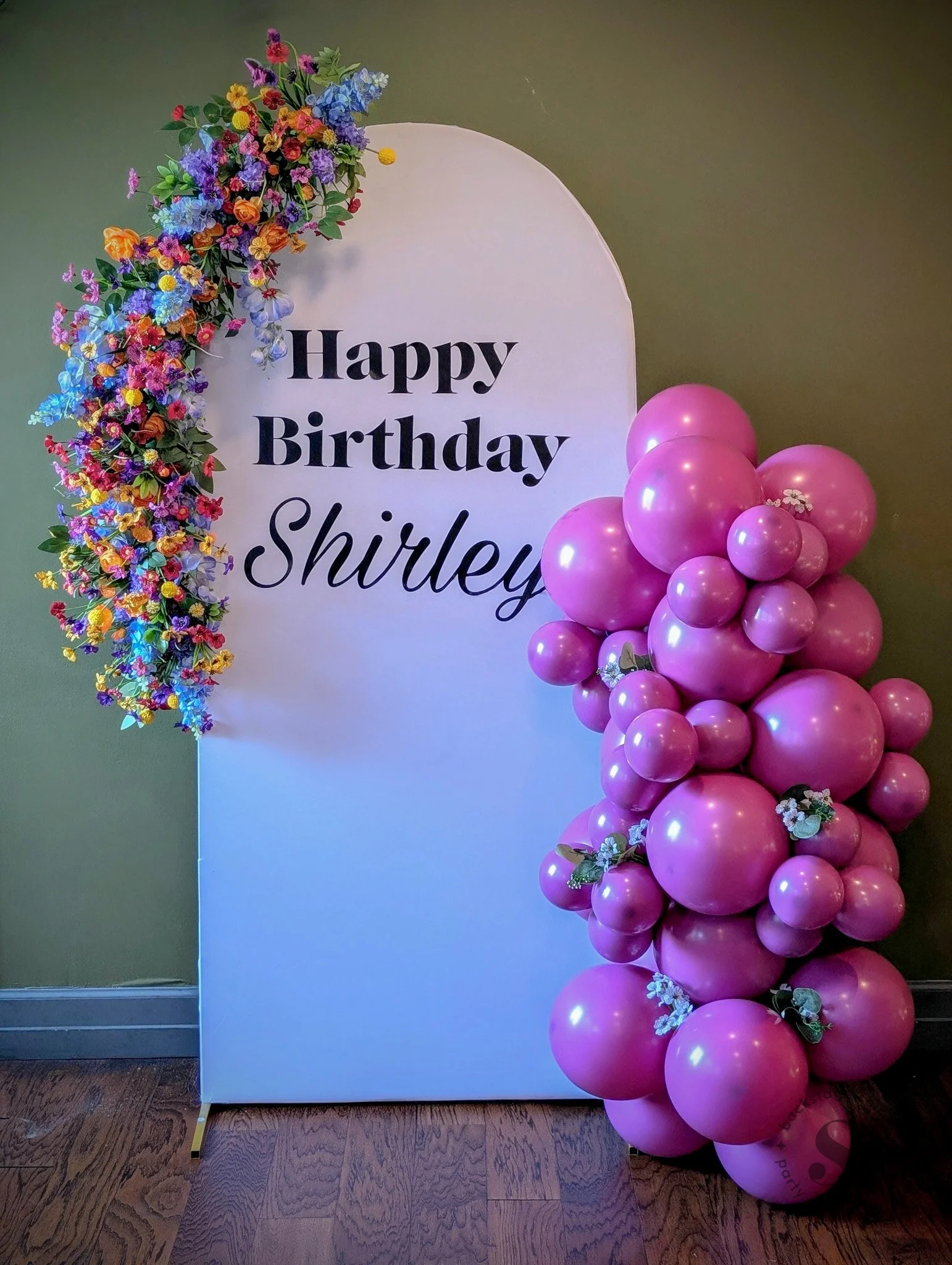 Floral 70th Birthday 