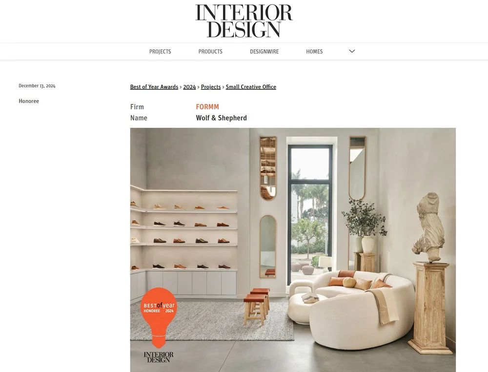 Awards & Press | Discover Awards & Press Today — FORMM