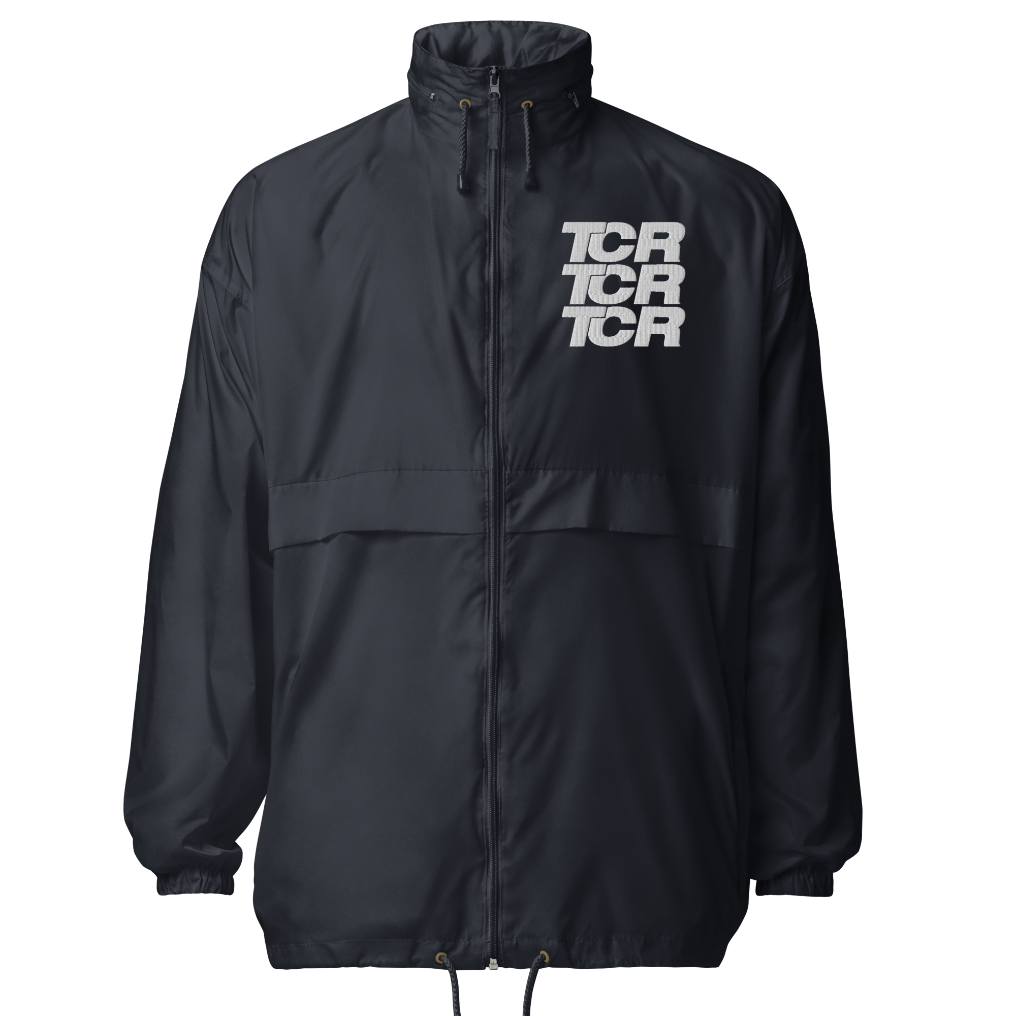 basic-unisex-windbreaker-navy-front-67329b0a99f4d.png