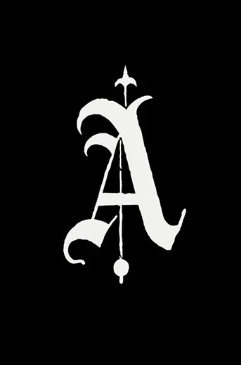 "A" the logo of Alan Aldred, a tattooist from Colchester, Essex who specialises in custom Japanese Tattoos.