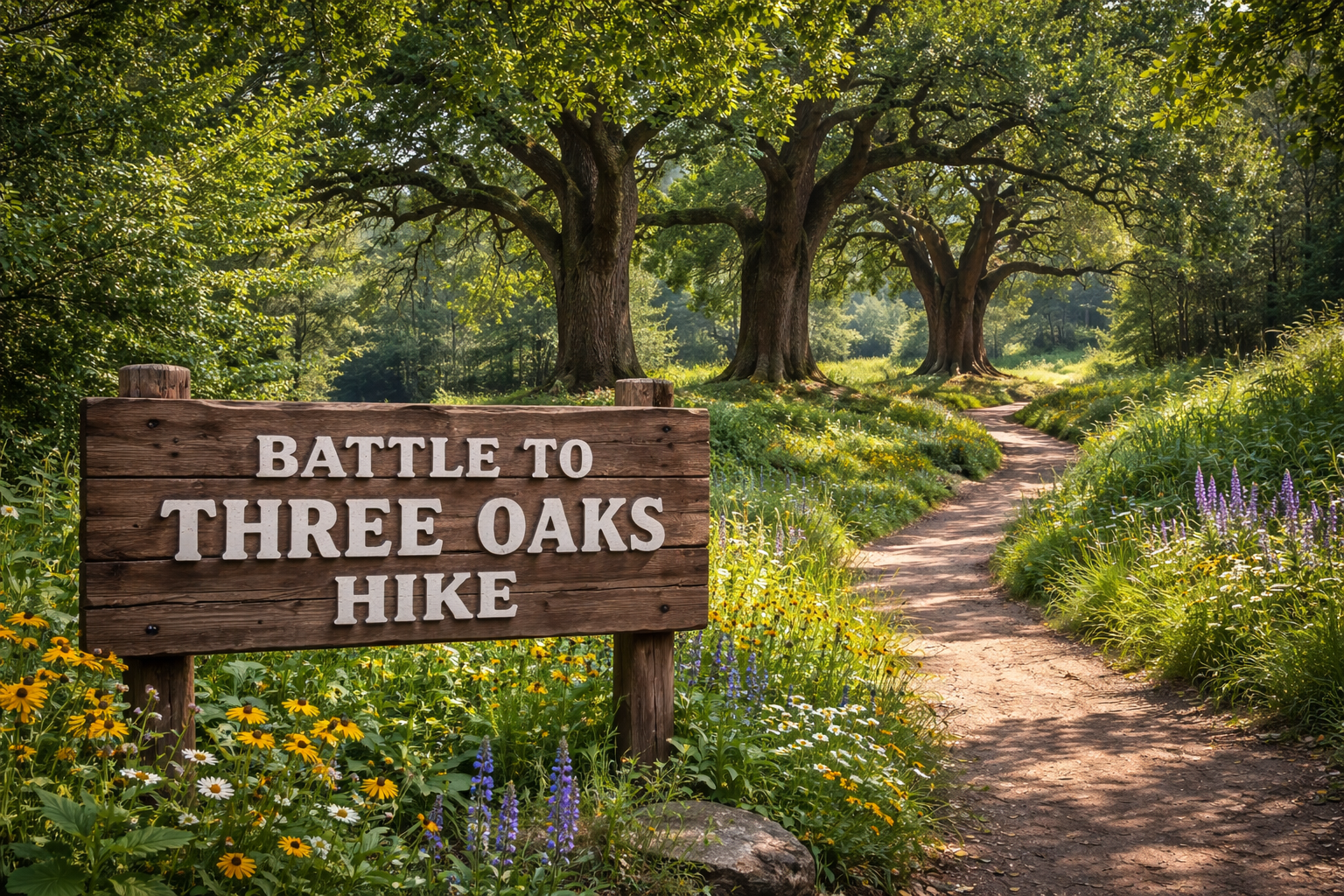 Battle to 3 Oaks: Trek, Trail &amp; Tranquil -overnight stay for tmrw Hastings Hike?