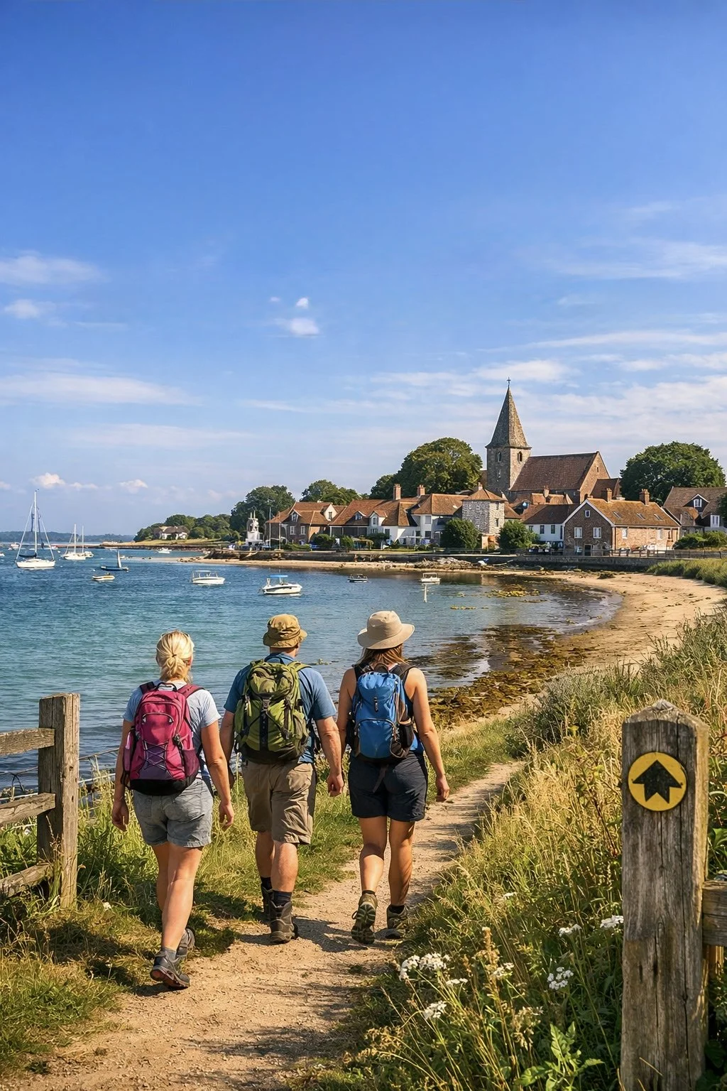Tantalising Thorney Island Trek to Beautiful Bosham Village